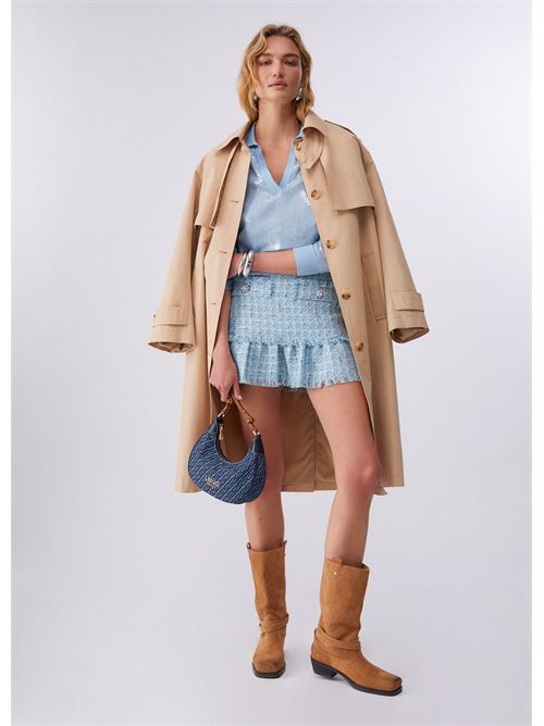 Maglia con paillettes LIU JO | WA6218MA68R/P9377